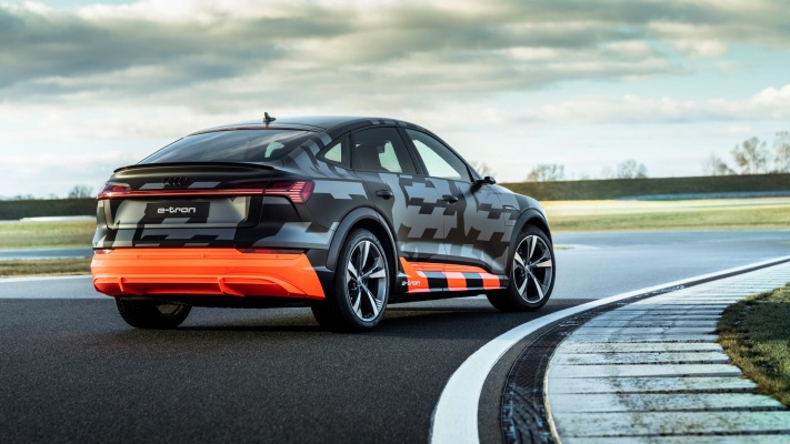 Audi e-tron Sportback S Concept 2020. Desktop wallpaper