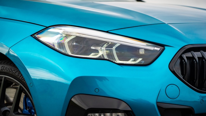 BMW 218i M Sport Gran Coupe UK Version 2020. Desktop wallpaper