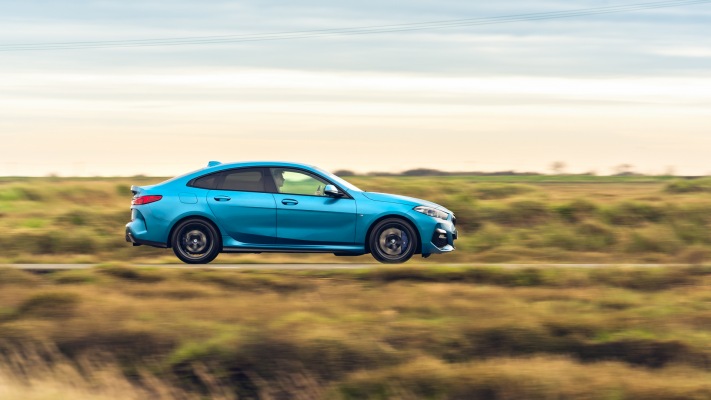 BMW 218i M Sport Gran Coupe UK Version 2020. Desktop wallpaper