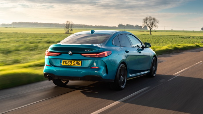 BMW 218i M Sport Gran Coupe UK Version 2020. Desktop wallpaper