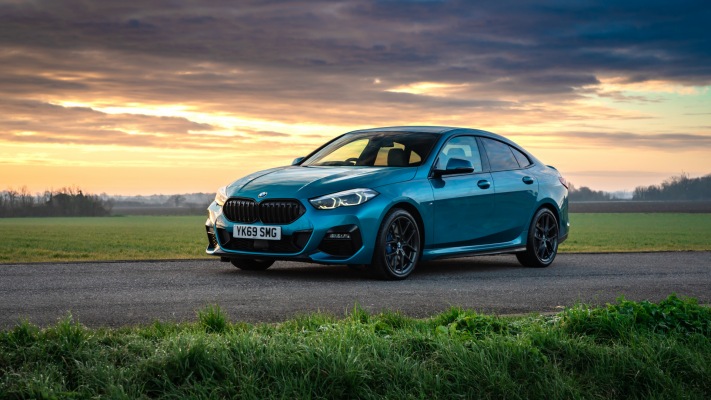 BMW 218i M Sport Gran Coupe UK Version 2020. Desktop wallpaper