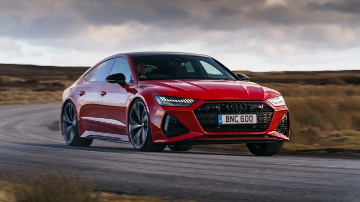 Audi RS 7 Sportback UK Version 2020. Desktop wallpaper