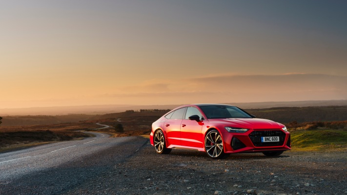 Audi RS 7 Sportback UK Version 2020. Desktop wallpaper