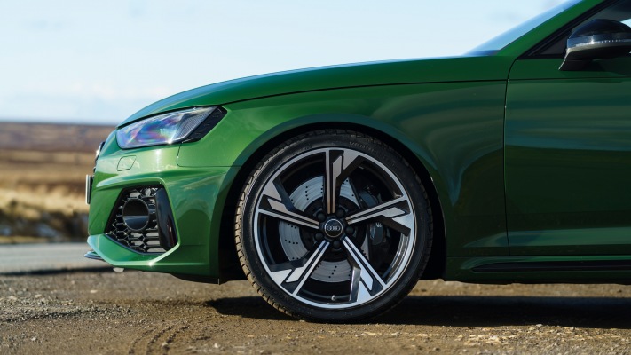 Audi RS 4 Avant UK Version 2020. Desktop wallpaper