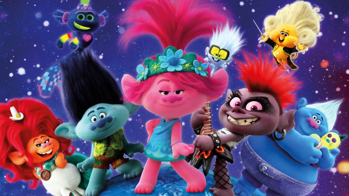 Trolls World Tour. Desktop wallpaper