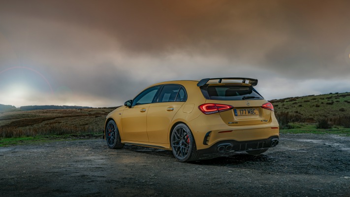 Mercedes-AMG A 45 S 4MATIC+ UK Version 2020. Desktop wallpaper