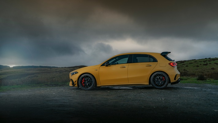 Mercedes-AMG A 45 S 4MATIC+ UK Version 2020. Desktop wallpaper