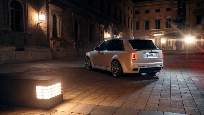 Rolls-Royce Cullinan Spofec 2020. Desktop wallpaper