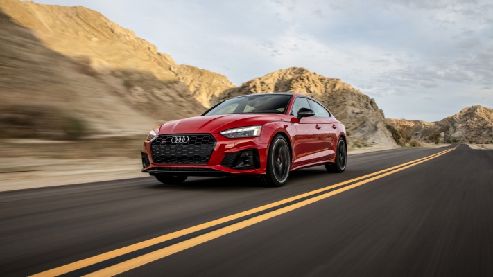 Audi S5 Sportback USA Version 2020. Desktop wallpaper