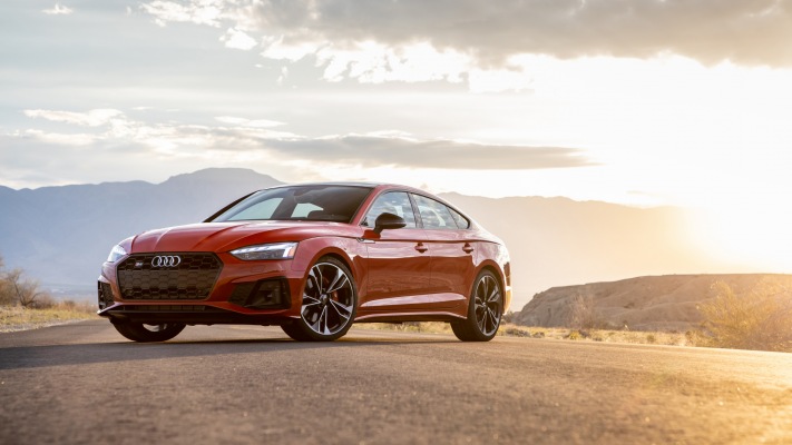 Audi S5 Sportback USA Version 2020. Desktop wallpaper