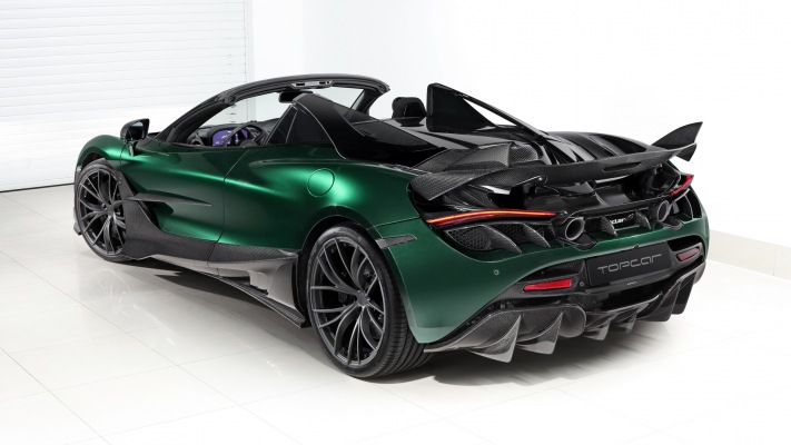 McLaren 720S Spider Fury TopCar 2020. Desktop wallpaper