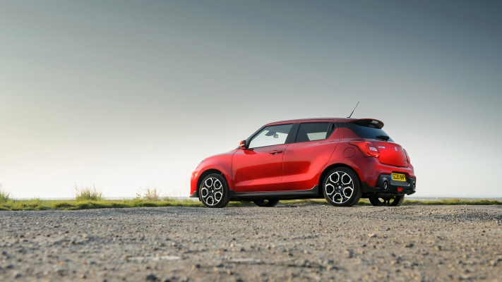Suzuki Swift Sport Hybrid UK Version 2020. Desktop wallpaper
