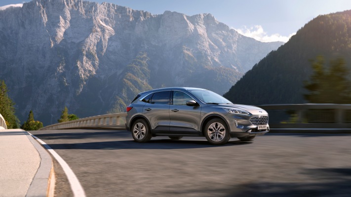 Ford Kuga Titanium EcoBlue 2020. Desktop wallpaper
