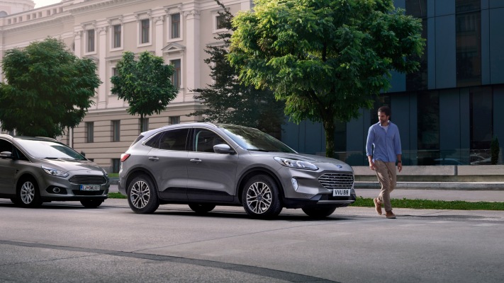 Ford Kuga Titanium EcoBlue 2020. Desktop wallpaper