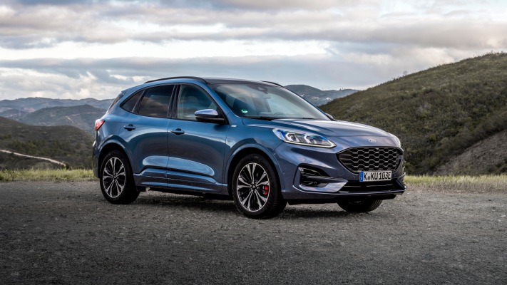 Ford Kuga ST-Line X Plug-In Hybrid 2020. Desktop wallpaper