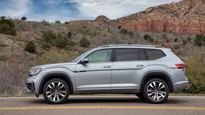 Volkswagen Atlas R SEL 2021. Desktop wallpaper
