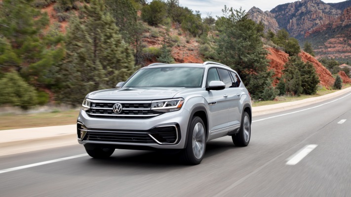 Volkswagen Atlas R SEL 2021. Desktop wallpaper