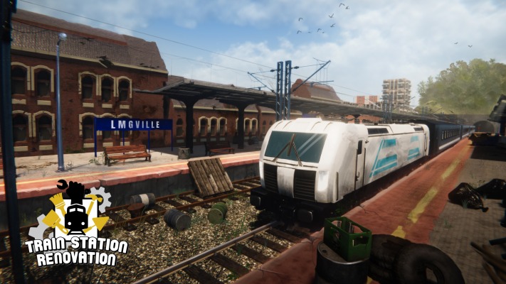 Train Station Renovation. Desktop wallpaper