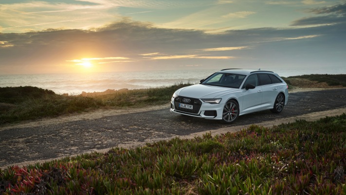 Audi A6 Avant 55 TFSI e quattro 2020. Desktop wallpaper