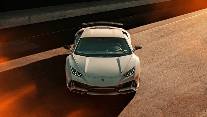 Lamborghini Huracán EVO Novitec 2020. Desktop wallpaper