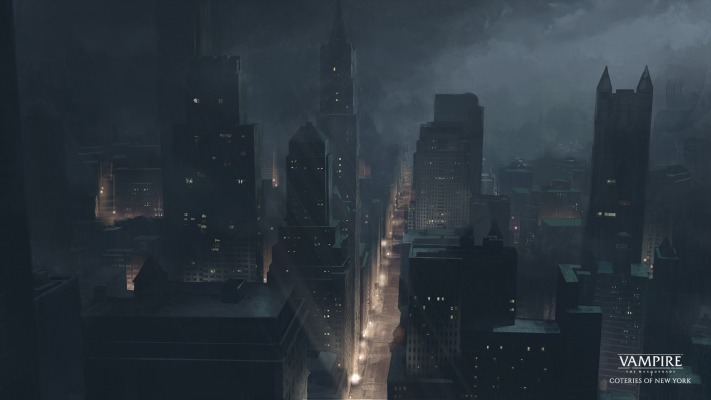 Vampire: The Masquerade - Coteries of New York. Desktop wallpaper