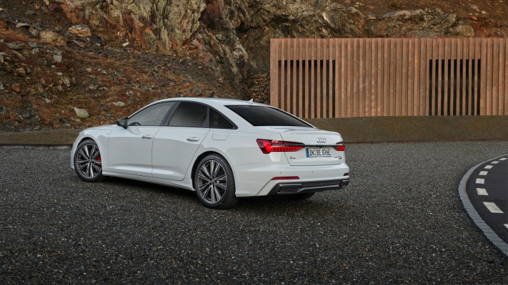 Audi A6 55 TFSI e quattro 2020. Desktop wallpaper