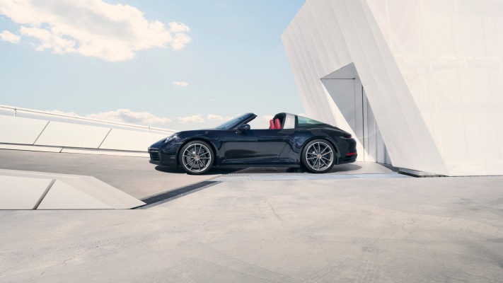 Porsche 911 Targa 4S 2020. Desktop wallpaper