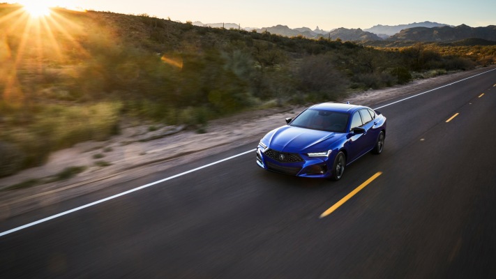 Acura TLX A-Spec 2021. Desktop wallpaper