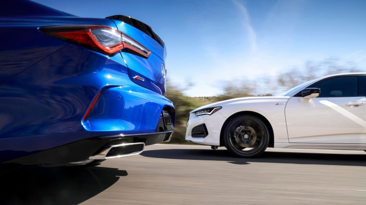Acura TLX A-Spec 2021. Desktop wallpaper