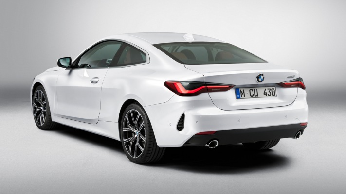 BMW 430i Coupe 2021. Desktop wallpaper