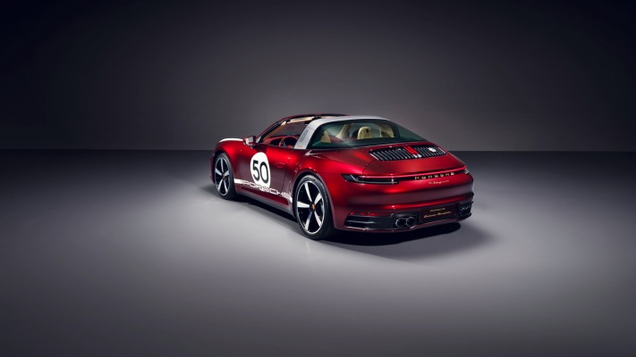 Porsche 911 Targa 4S Heritage Design Edition 2020. Desktop wallpaper