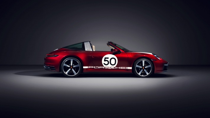 Porsche 911 Targa 4S Heritage Design Edition 2020. Desktop wallpaper