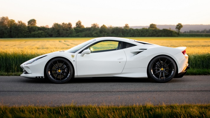 Ferrari F8 Tributo Novitec 2020. Desktop wallpaper