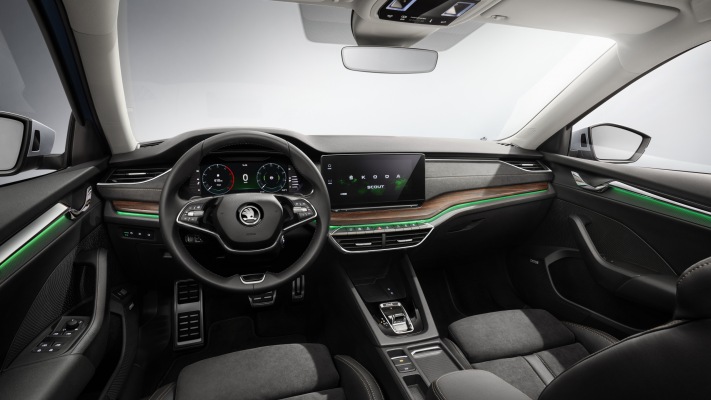 Skoda Octavia Scout 2020. Desktop wallpaper