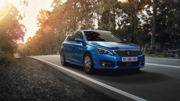 Peugeot 308 2020. Desktop wallpaper