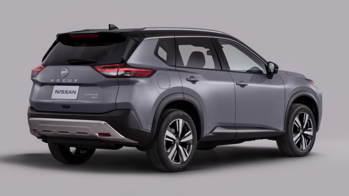 Nissan Rogue 2021. Desktop wallpaper