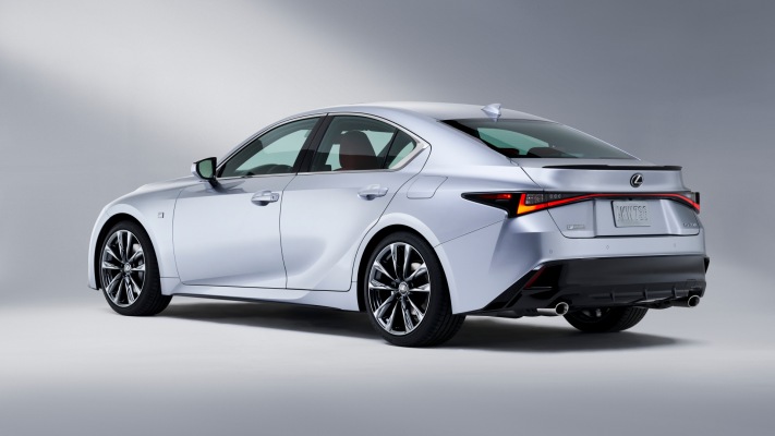 Lexus IS 350 F Sport 2021. Desktop wallpaper