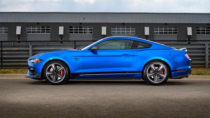 Ford Mustang Mach 1 2021. Desktop wallpaper