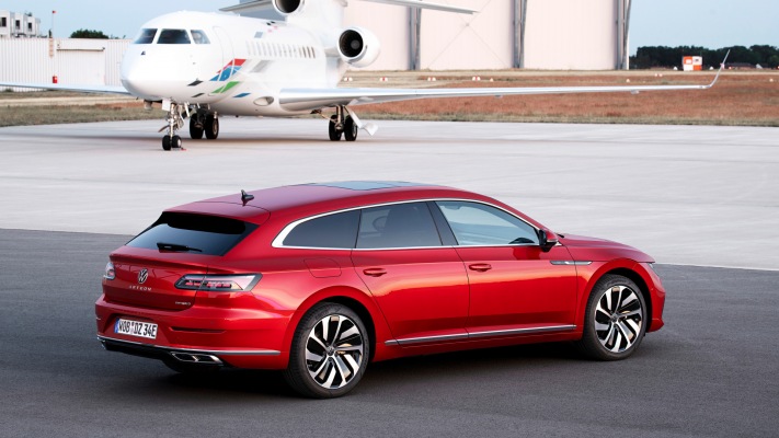 Volkswagen Arteon Shooting Brake eHybrid R-Line 2020. Desktop wallpaper