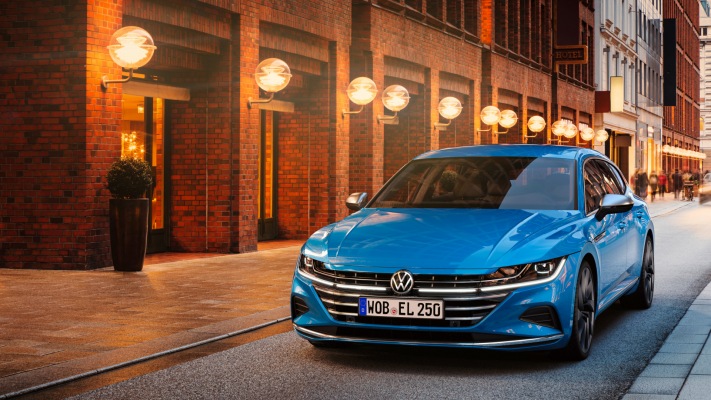 Volkswagen Arteon Shooting Brake Elegance 2020. Desktop wallpaper
