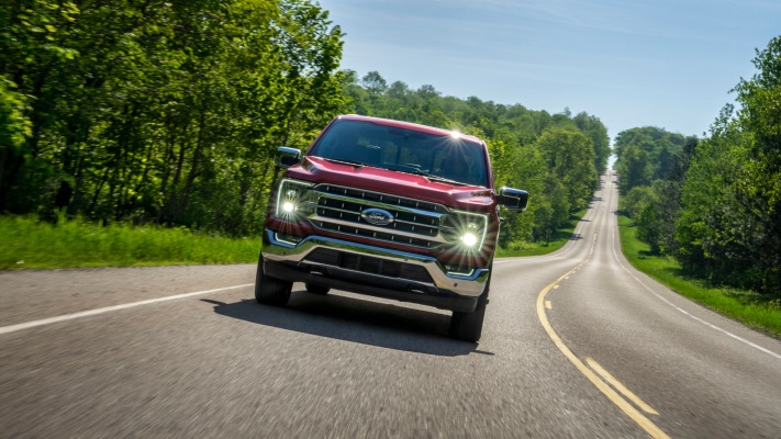 Ford F-150 2021. Desktop wallpaper