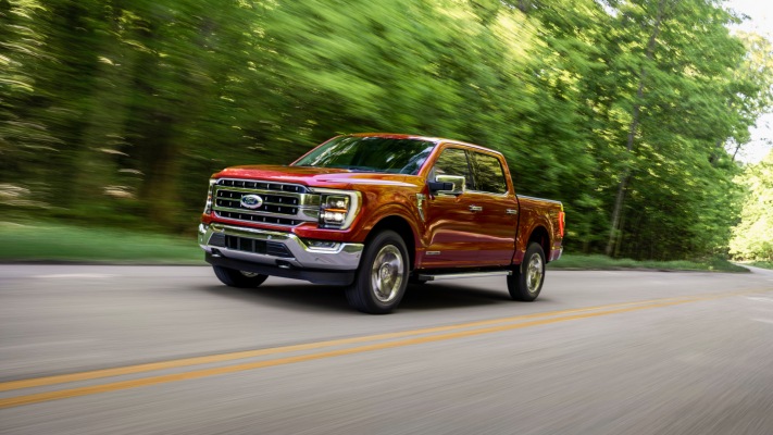 Ford F-150 2021. Desktop wallpaper