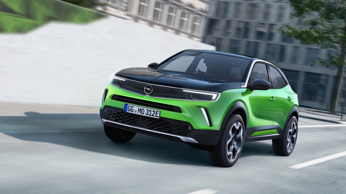 Opel Mokka-e 2021. Desktop wallpaper