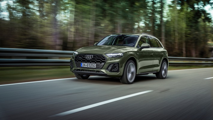 Audi Q5 40 TDI quattro S-tronic 2020. Desktop wallpaper