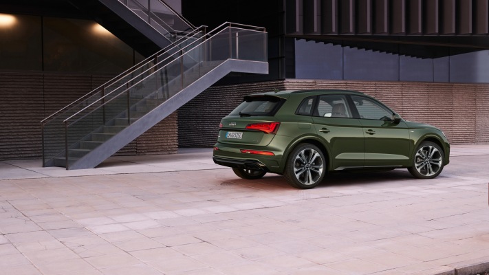 Audi Q5 40 TDI quattro S-tronic 2020. Desktop wallpaper