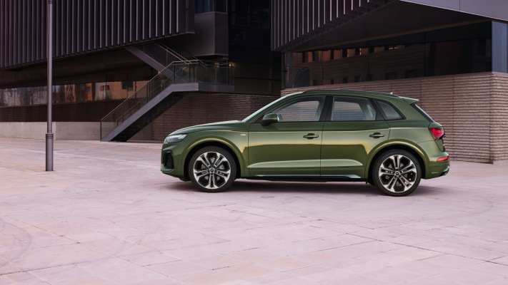 Audi Q5 40 TDI quattro S-tronic 2020. Desktop wallpaper