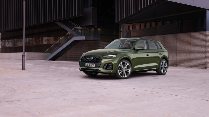 Audi Q5 40 TDI quattro S-tronic 2020. Desktop wallpaper