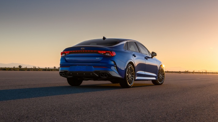 Kia K5 GT 2021. Desktop wallpaper
