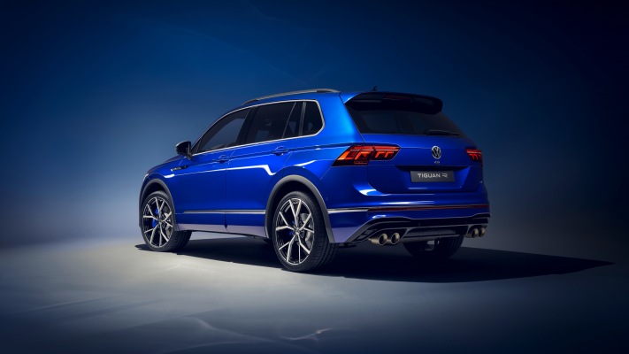 Volkswagen Tiguan R 2022. Desktop wallpaper