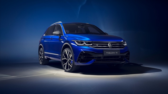 Volkswagen Tiguan R 2022. Desktop wallpaper
